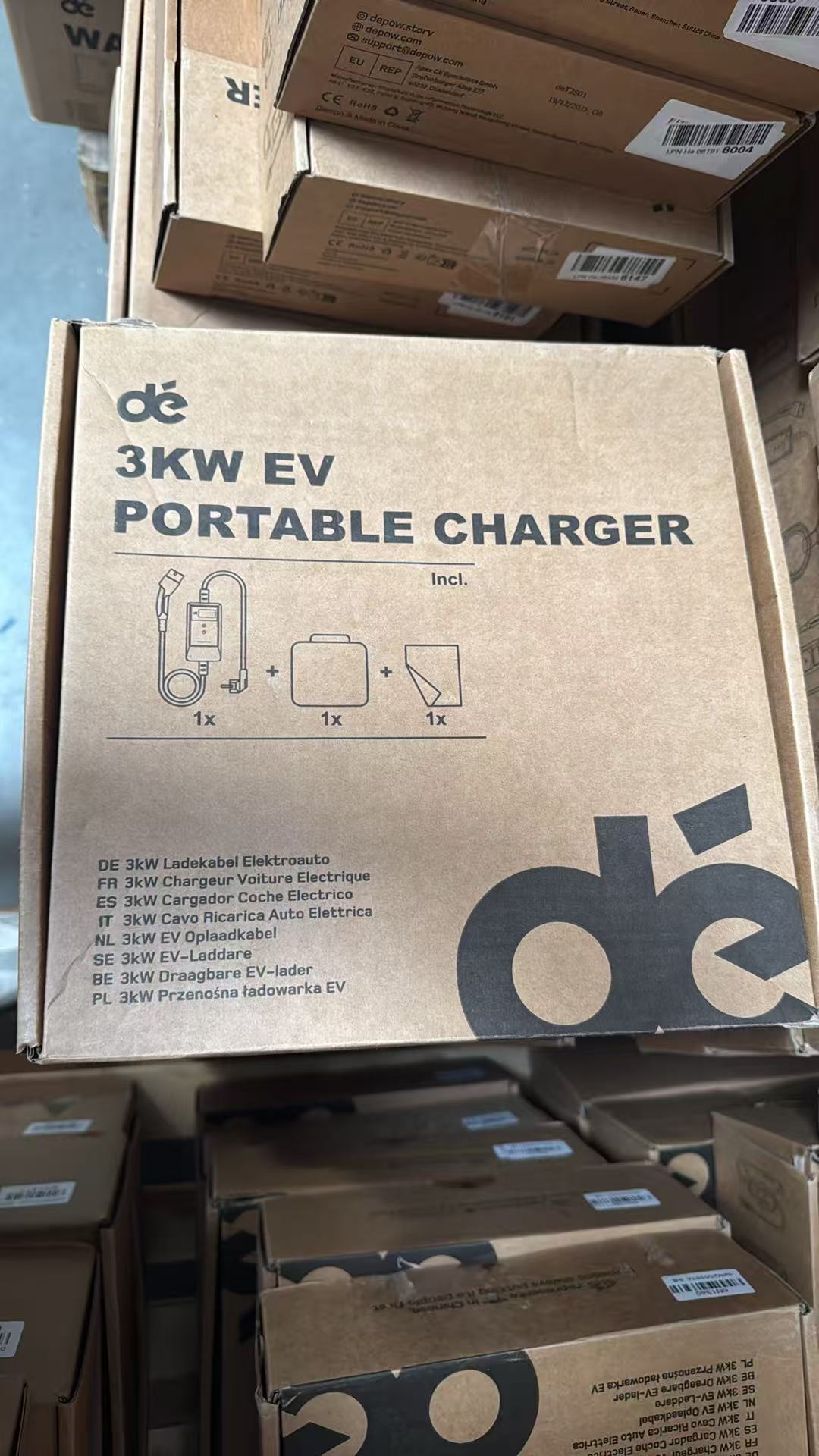 dé Chargeur Voiture Electrique 3,7kW - D'occasion - Comme neuf (80%)