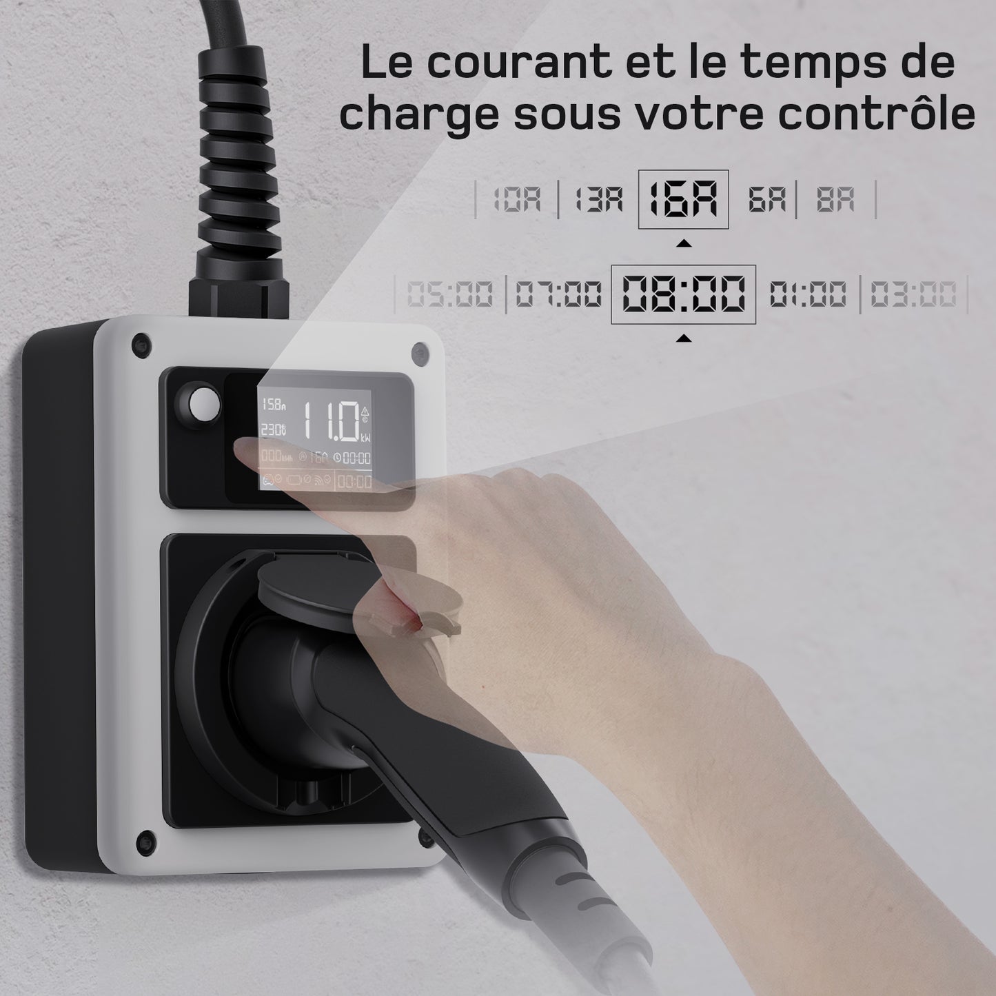 dé Borne de Recharge Mobile 11kW