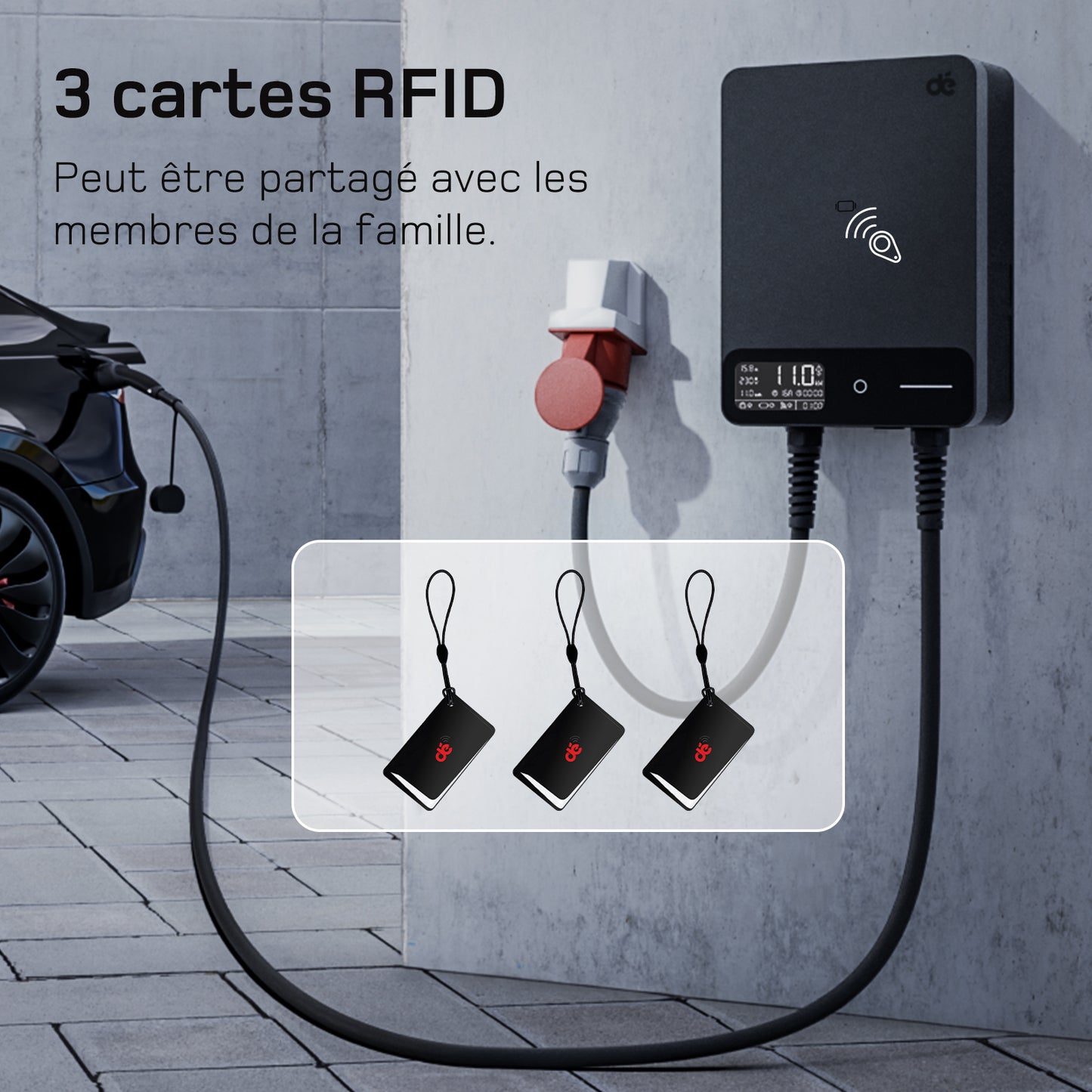 dé Borne de Recharge 11kW