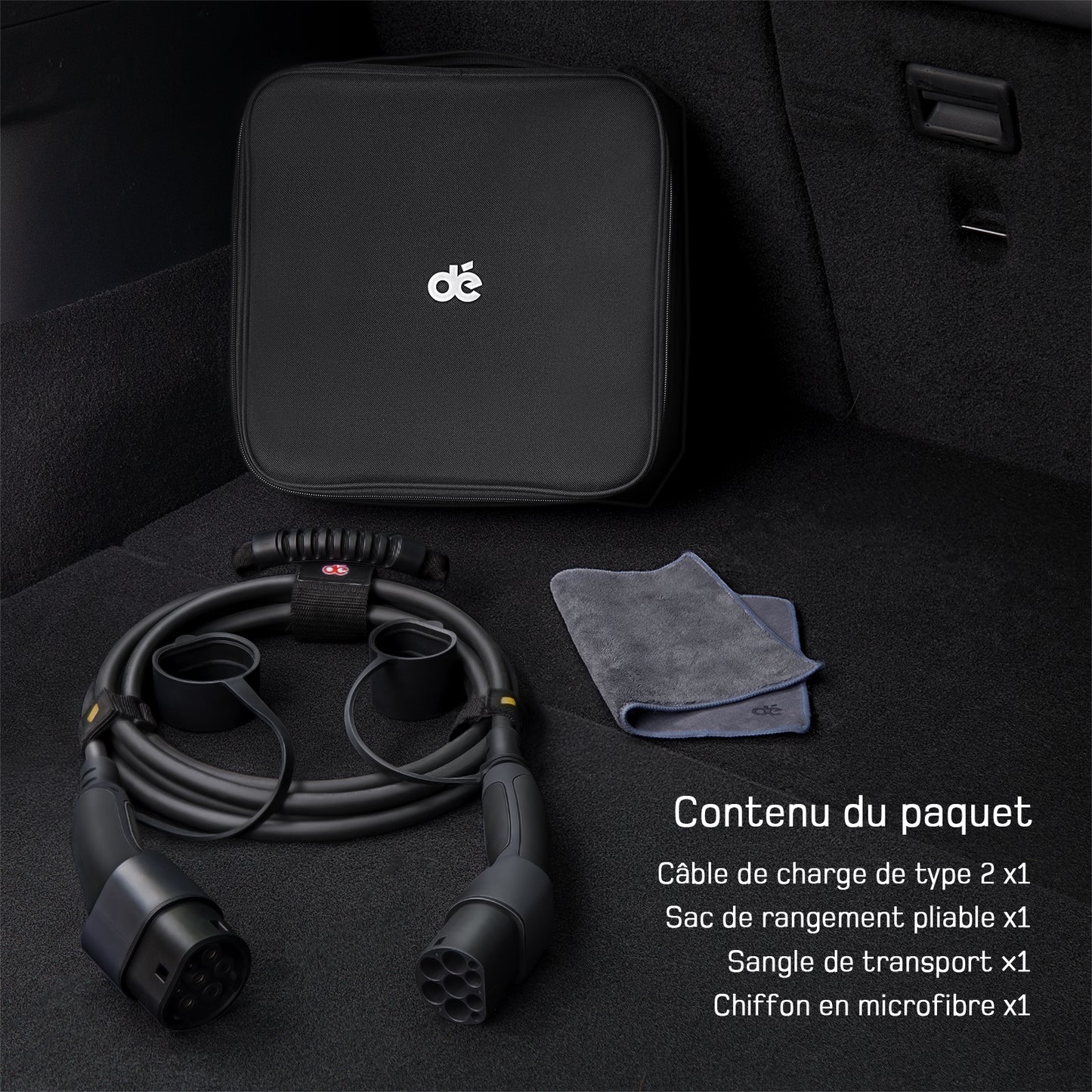 dé Câble de Recharge type 2 22kW