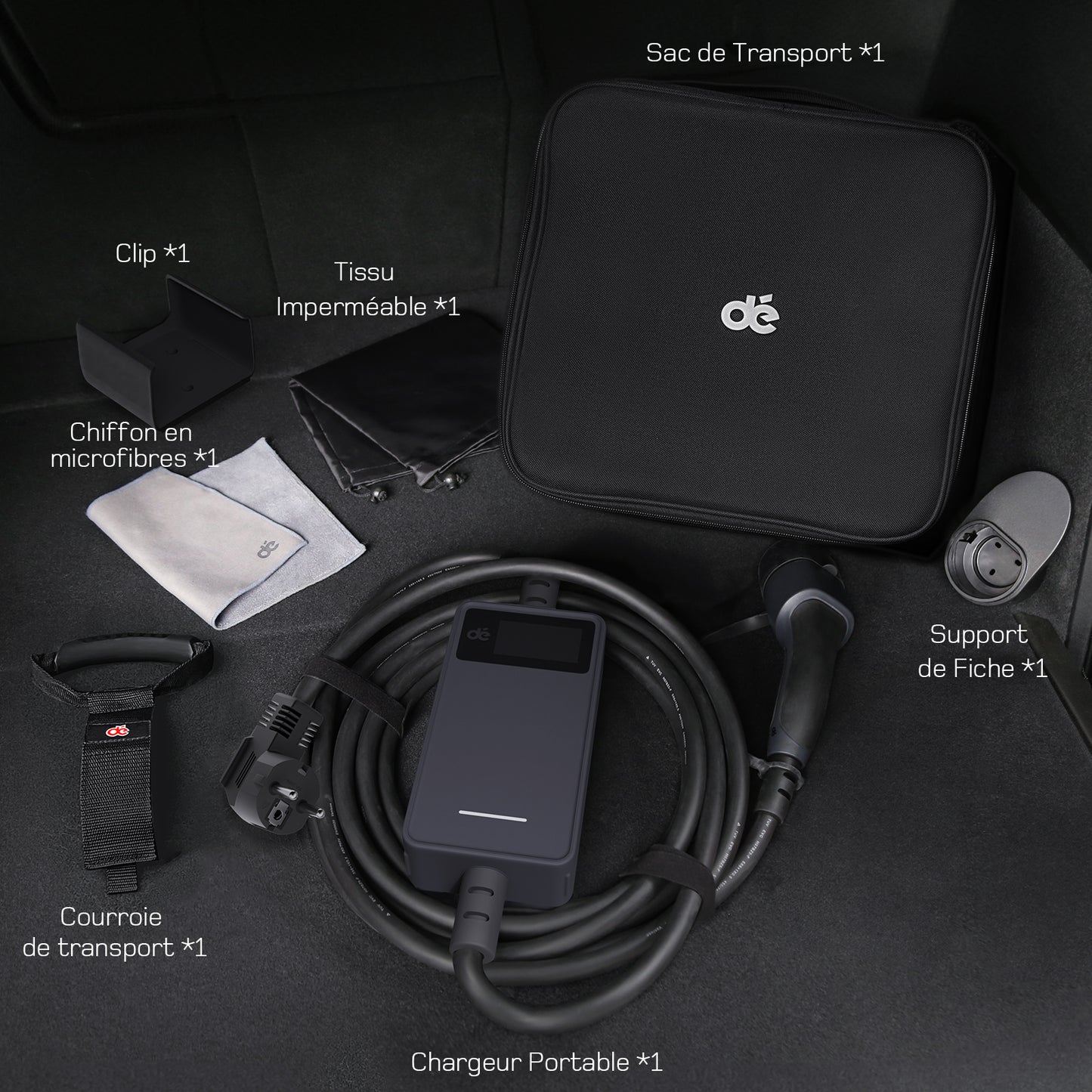 dé Chargeur Voiture Electrique 3,7kW v1