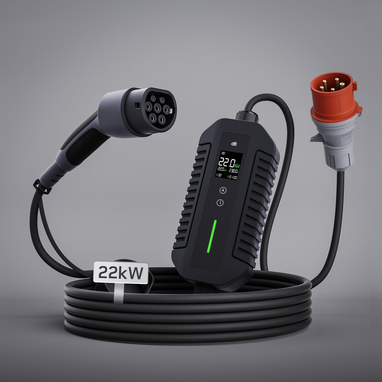 dé Chargeur Voiture Electrique CEE 22kW T2