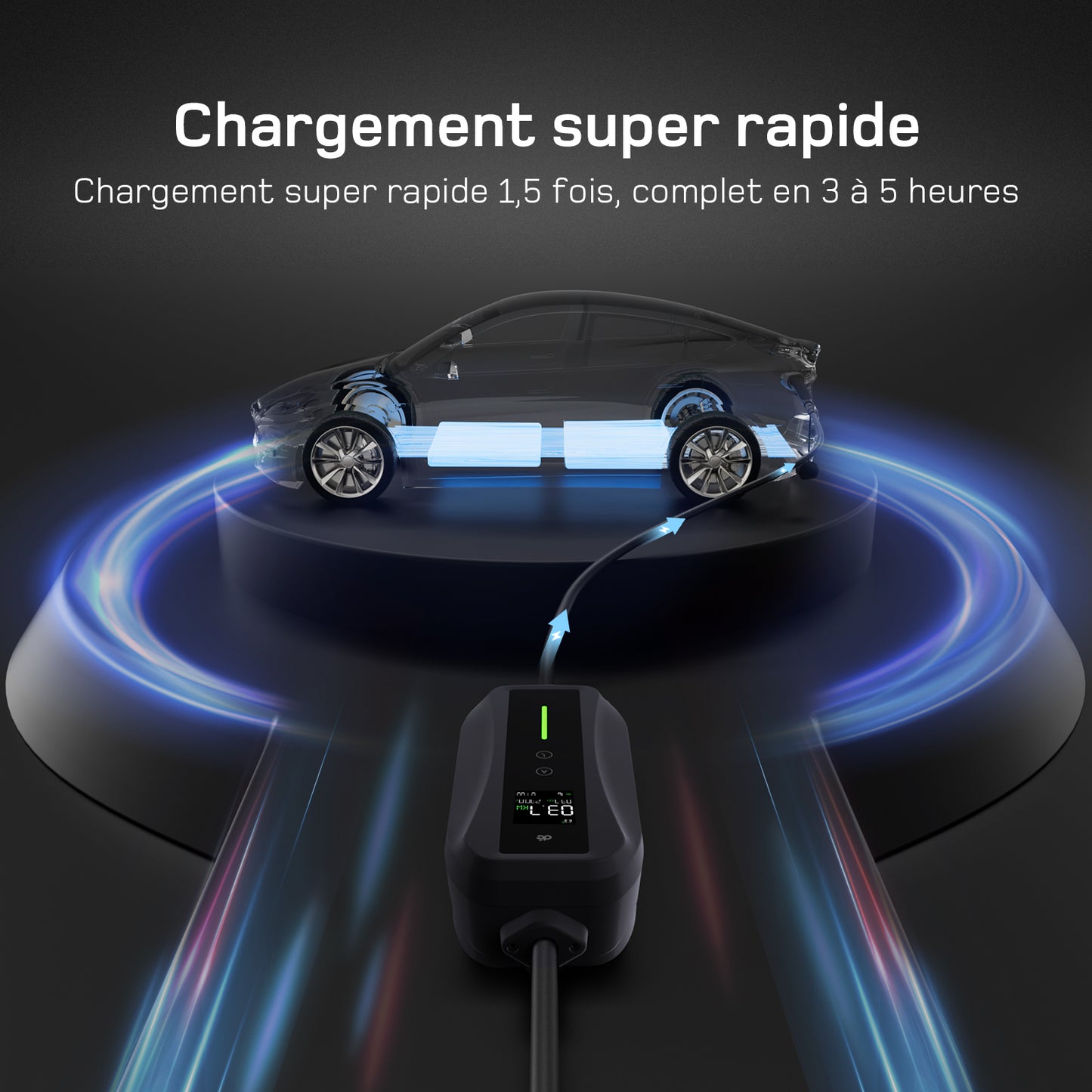 dé Chargeur Voiture Electrique Schuko 3,7kW