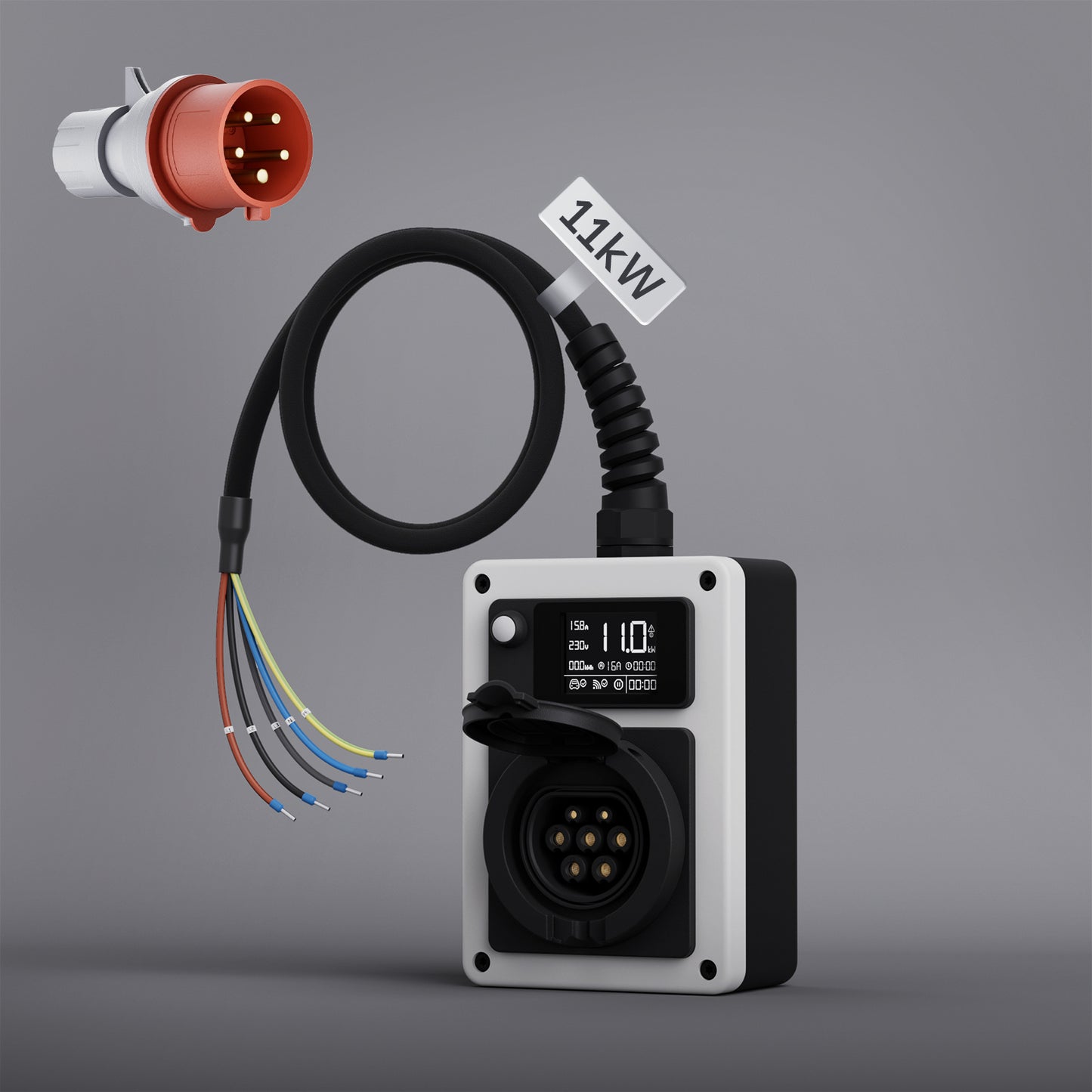 dé Borne de Recharge Mobile 11kW