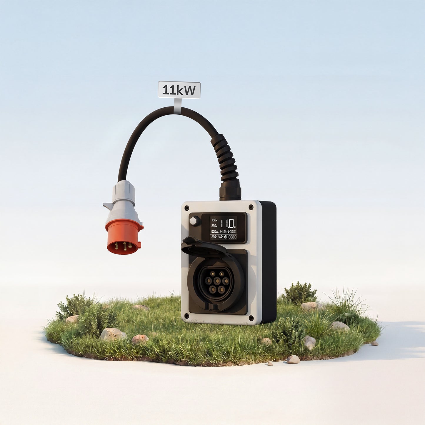 dé Borne de Recharge Mobile 11kW