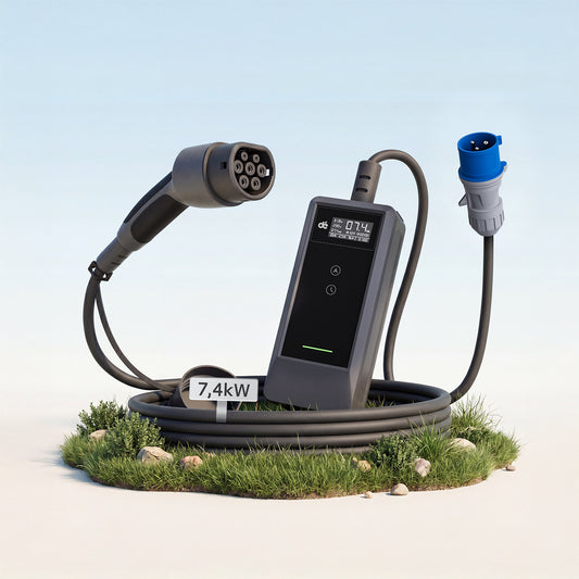 dé Chargeur Voiture Electrique CEE 7,4kW v2 – rapide, fiable et pratique