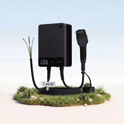 dé Borne de Recharge 7,4kW – Installation monophasée, APP et RFID