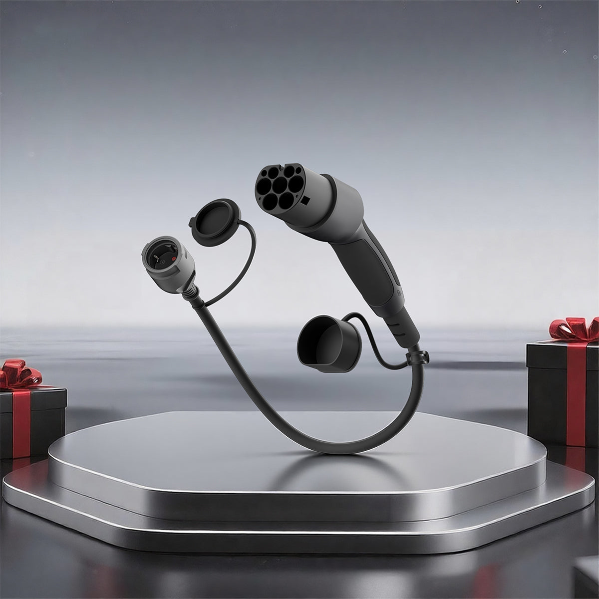 Adaptateur Type 2 vers Schuko - prise de charge pour voiture électrique