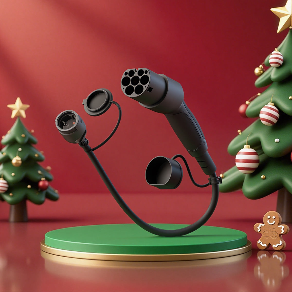 Adaptateur Type 2 vers Schuko - prise de charge pour voiture électrique