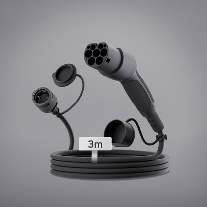 Adaptateur Type 2 vers Schuko - prise de charge pour voiture électrique