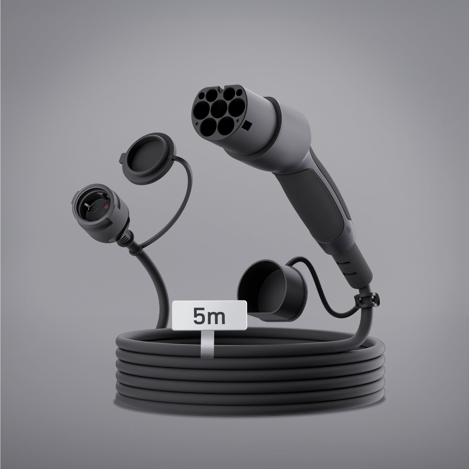 Adaptateur Type 2 Vers Prise Schuko 16A - Pour Voiture électrique, Vélo & Scooter électrique - Charge Jusqu'à 3,5 KW