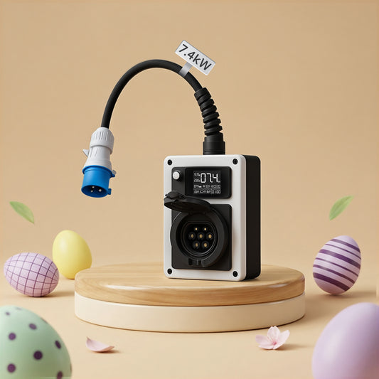 Borne de Recharge Mobile 7kW 32A | dé Wallbox Électrique Type 2