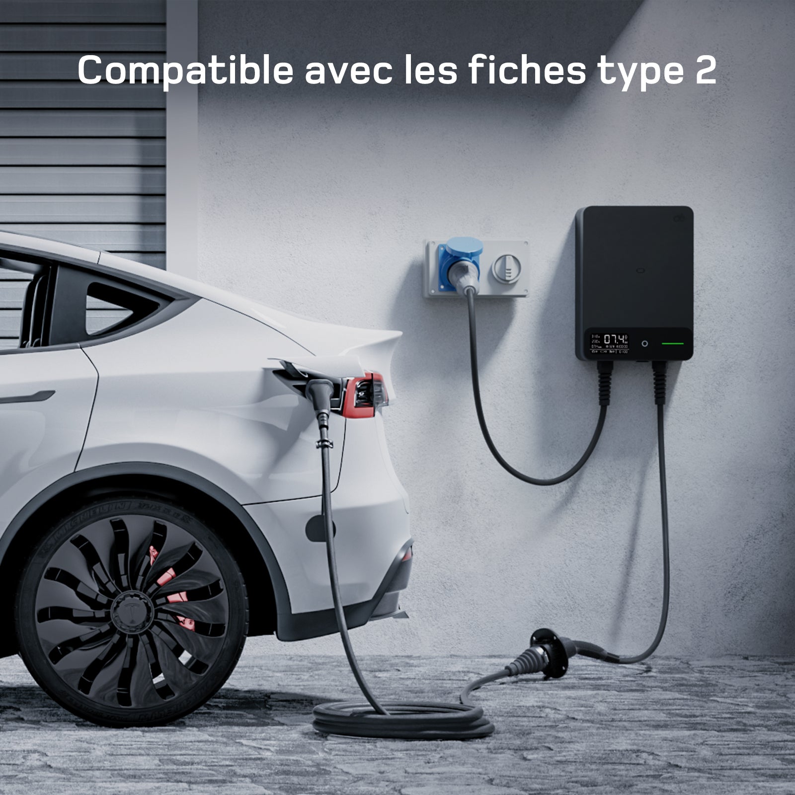 Câble de Rallonge type 2 7kW