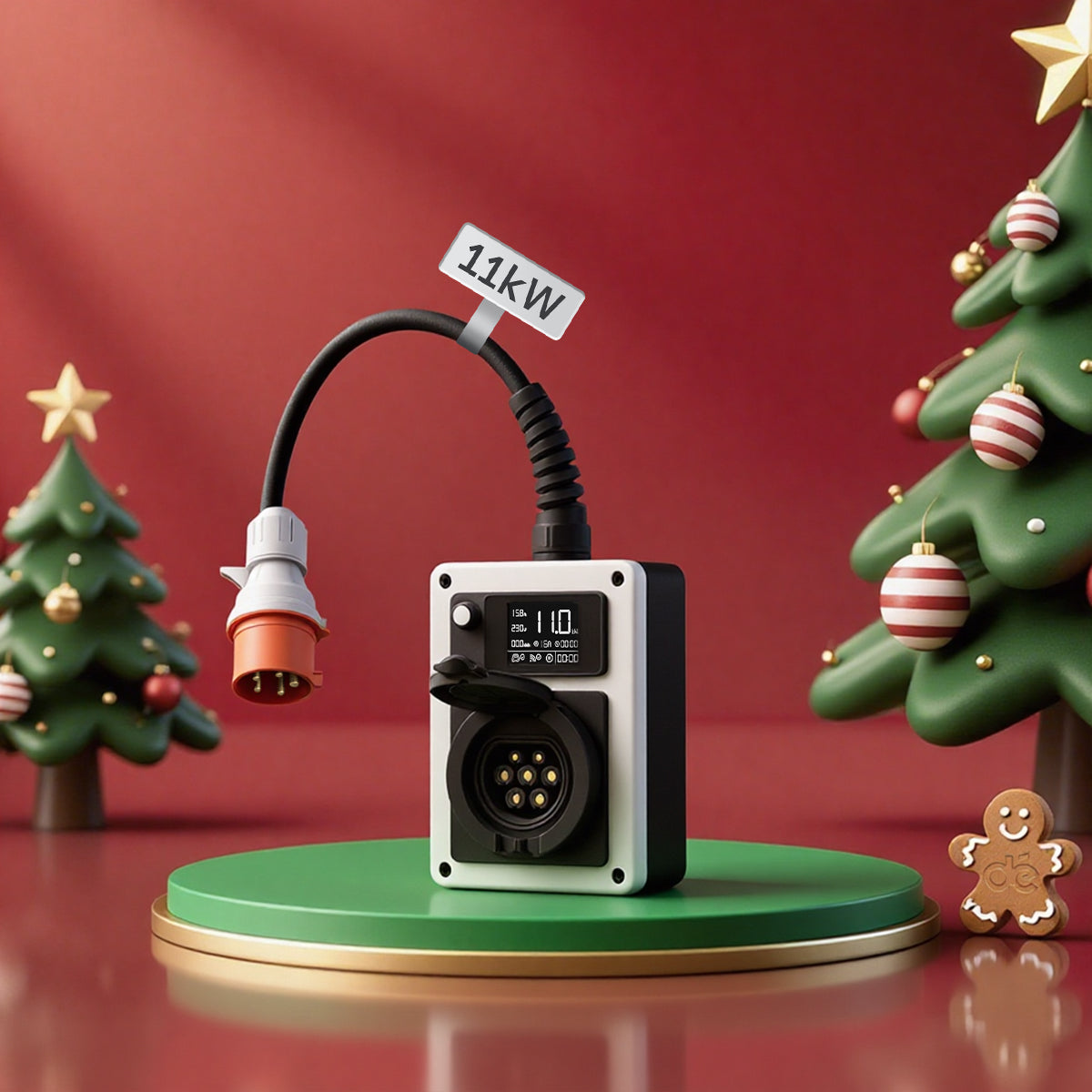 dé Borne de Recharge Mobile 11kW