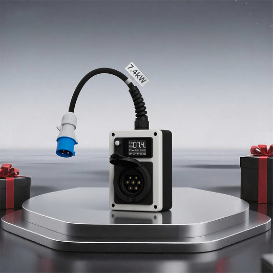 Borne de Recharge Mobile 7kW 32A | dé Wallbox Électrique Type 2