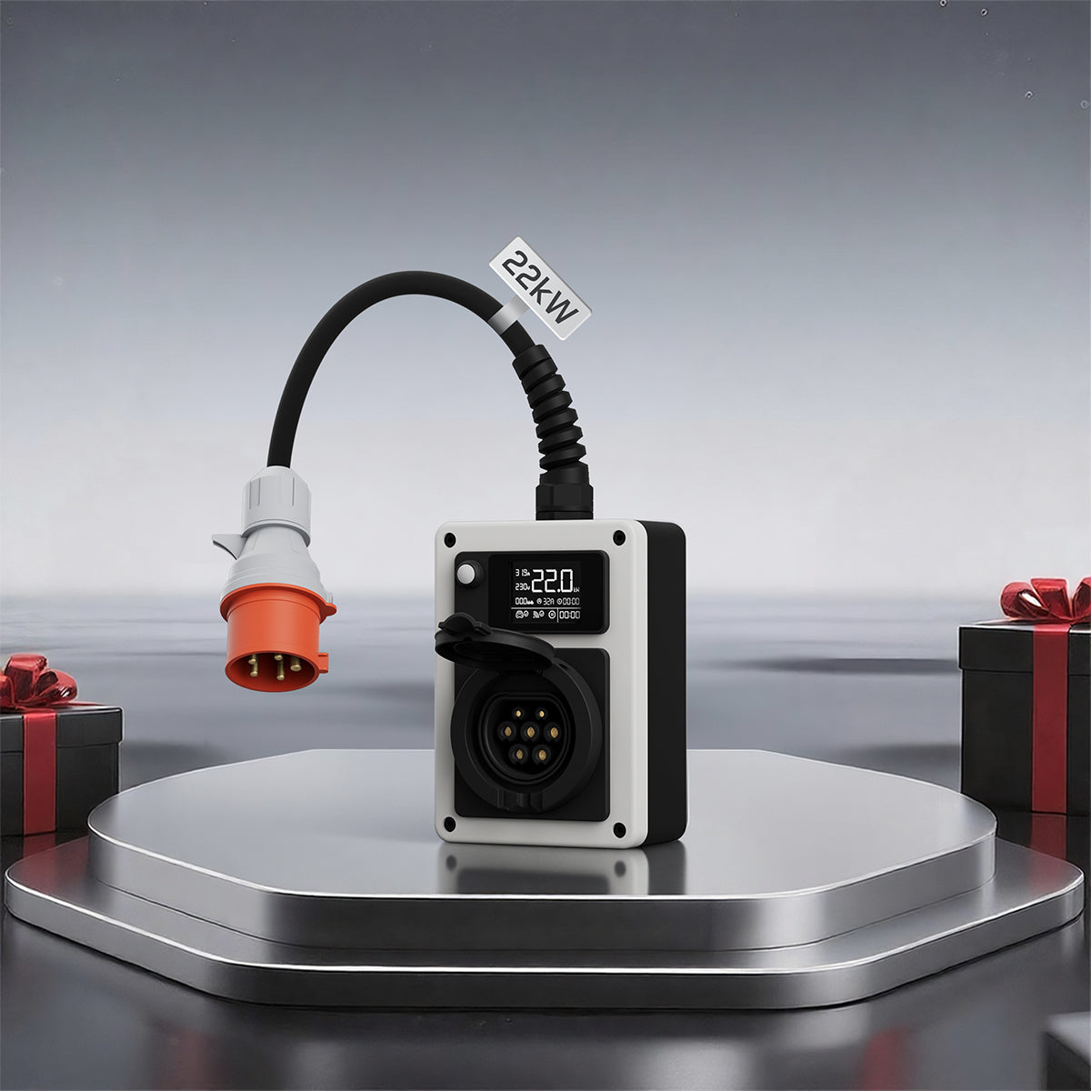 dé Borne de Recharge Mobile 22kW