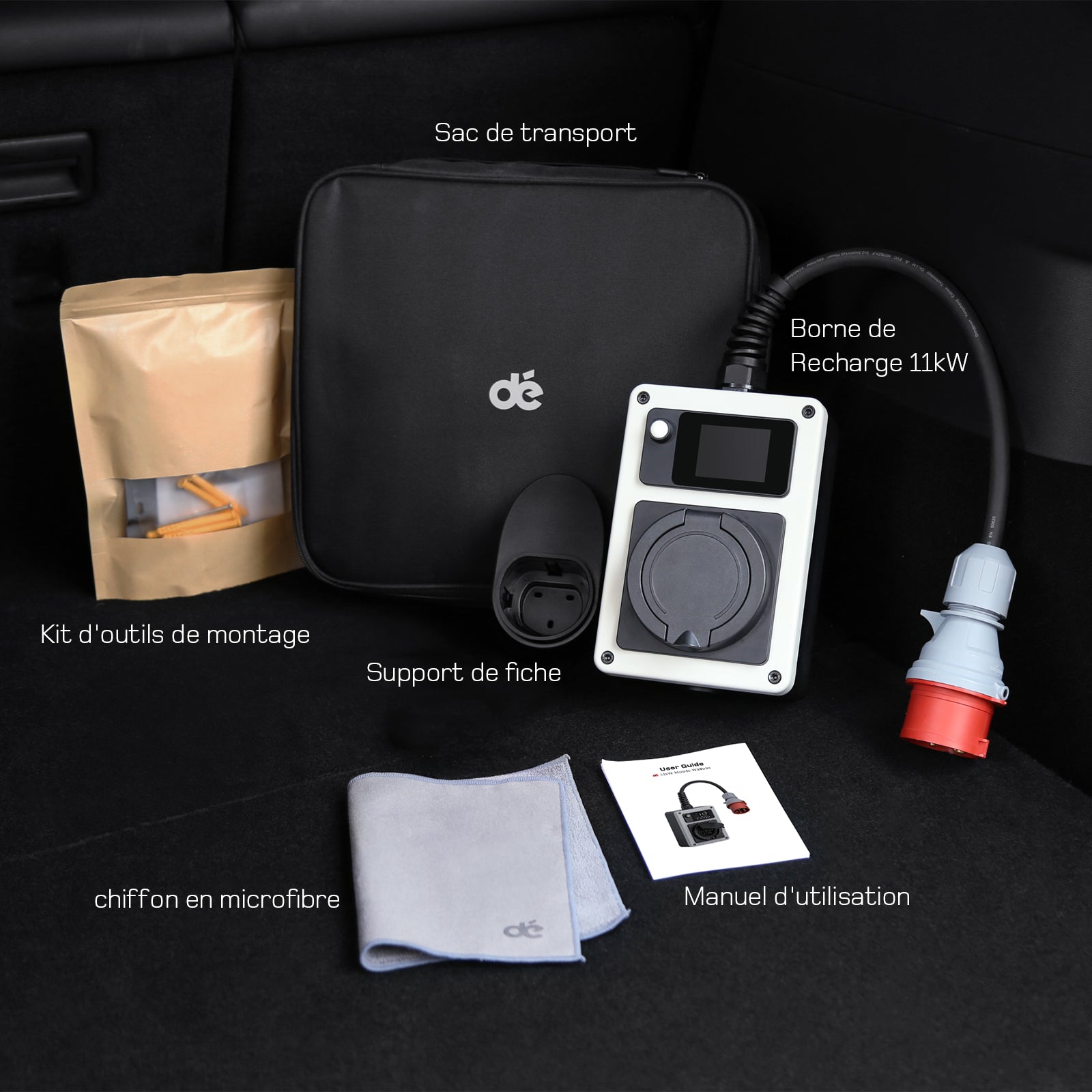 dé Borne de Recharge Mobile 11kW