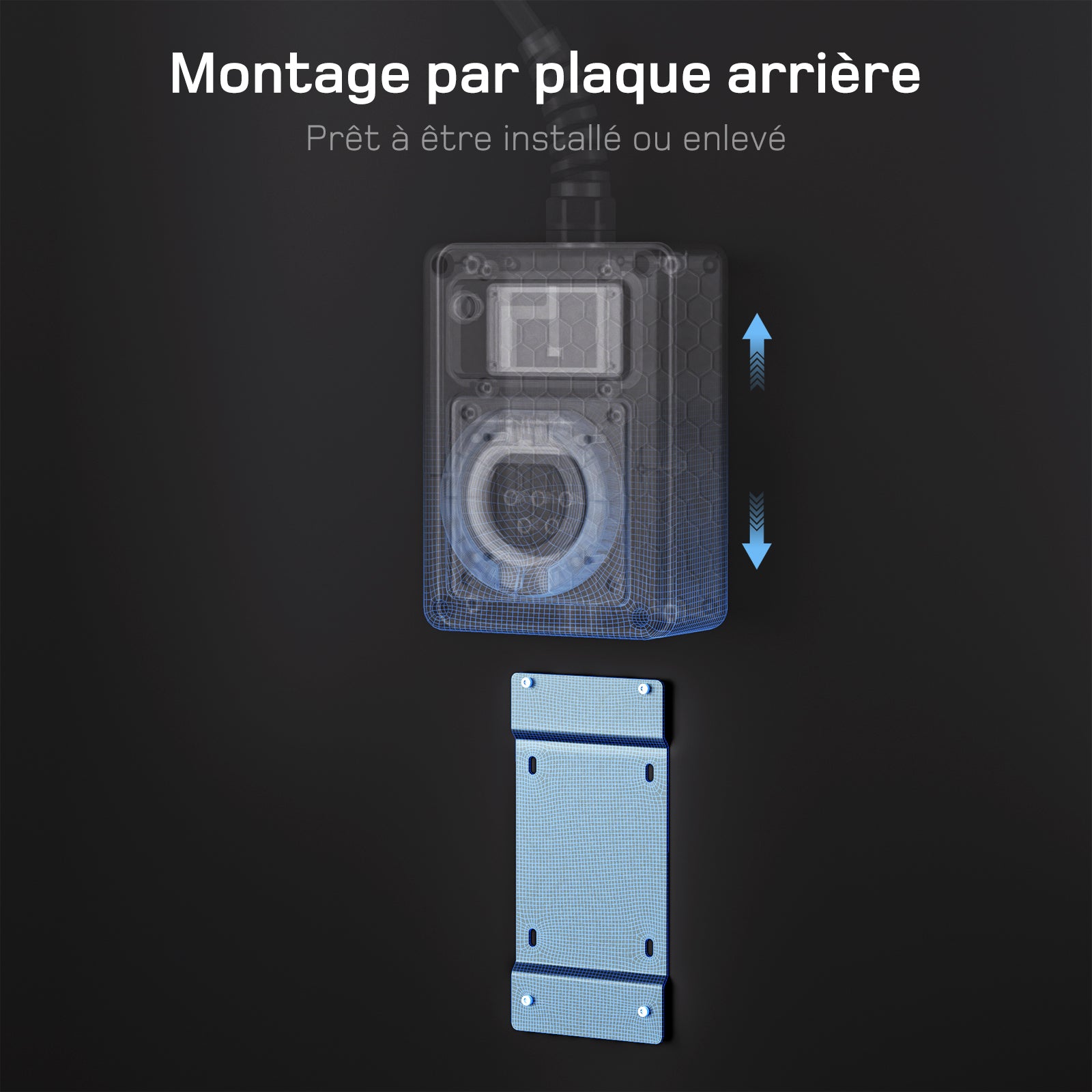 dé Borne de Recharge Mobile 11kW