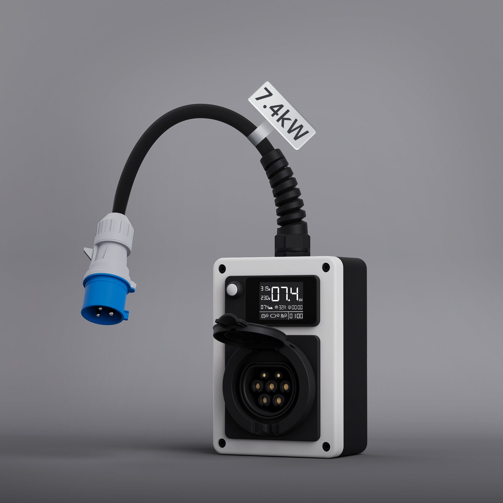 dé Borne de Recharge Mobile 7kW