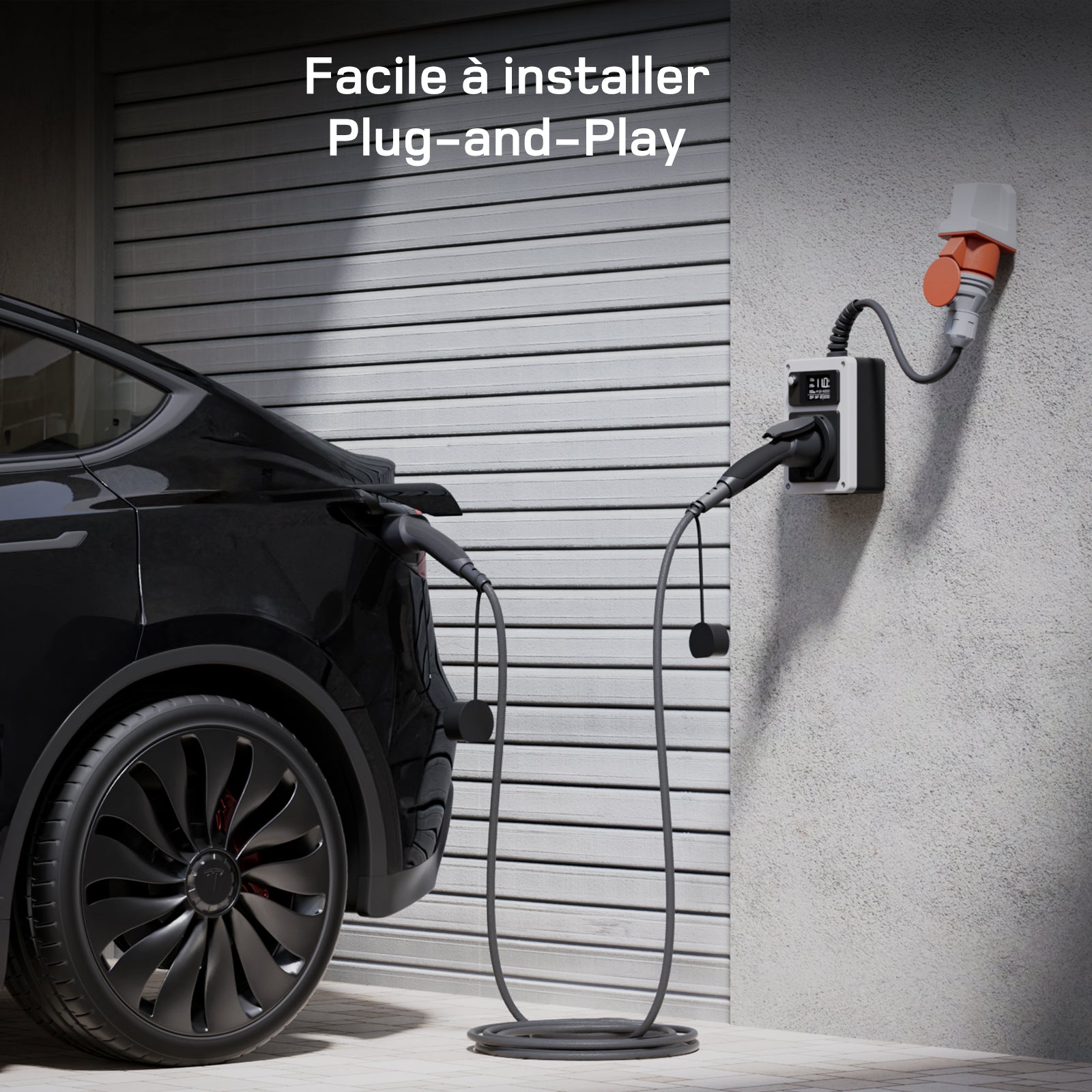 dé Borne de Recharge Mobile 11kW