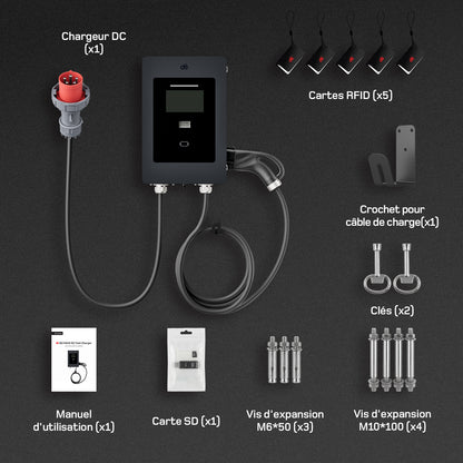 dé Chargeur Rapide CC 20/30/40 kW