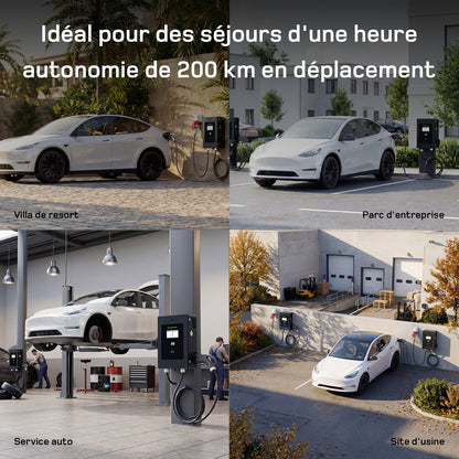 dé Chargeur Rapide CC 20/30/40 kW
