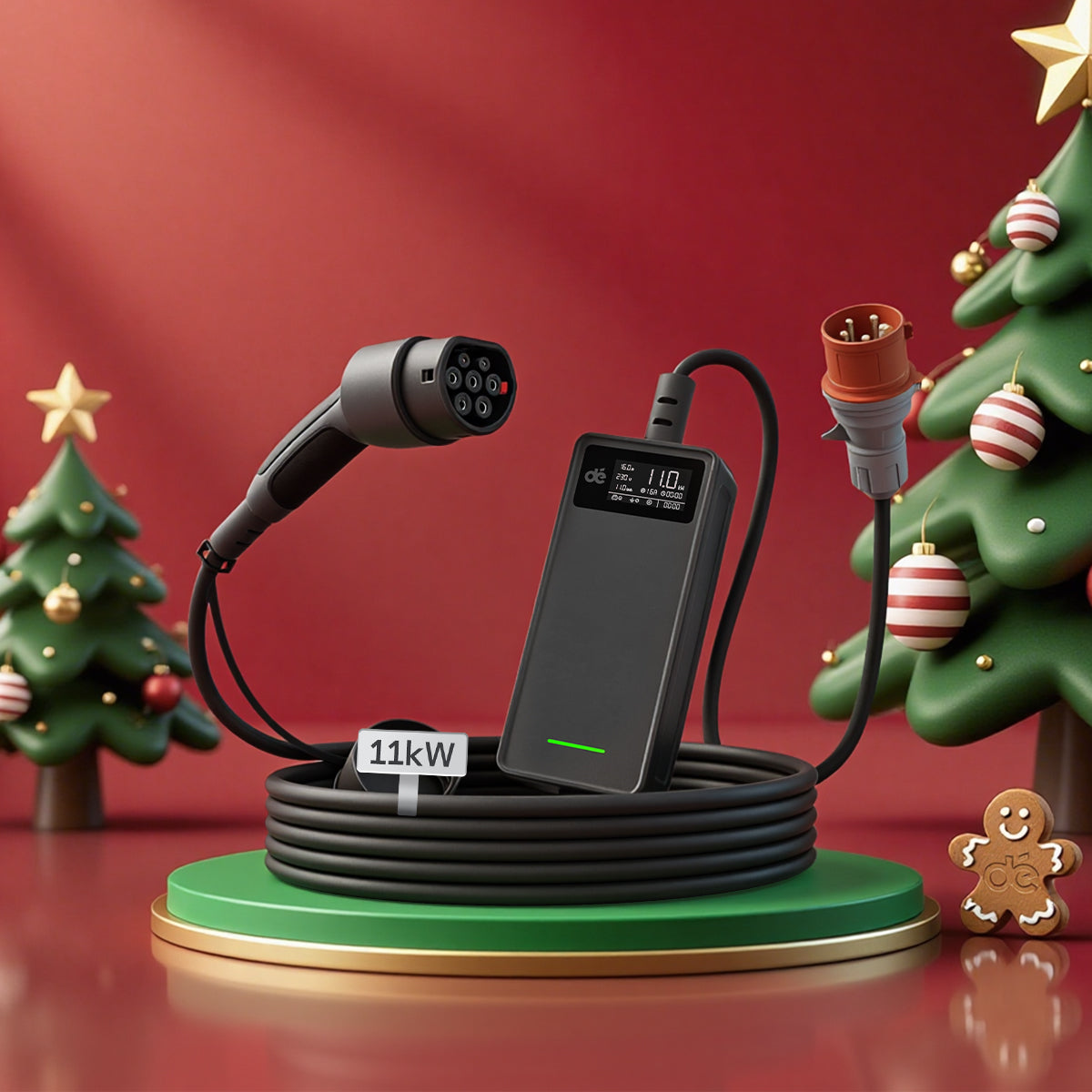dé Chargeur Voiture Electrique 11kW v1