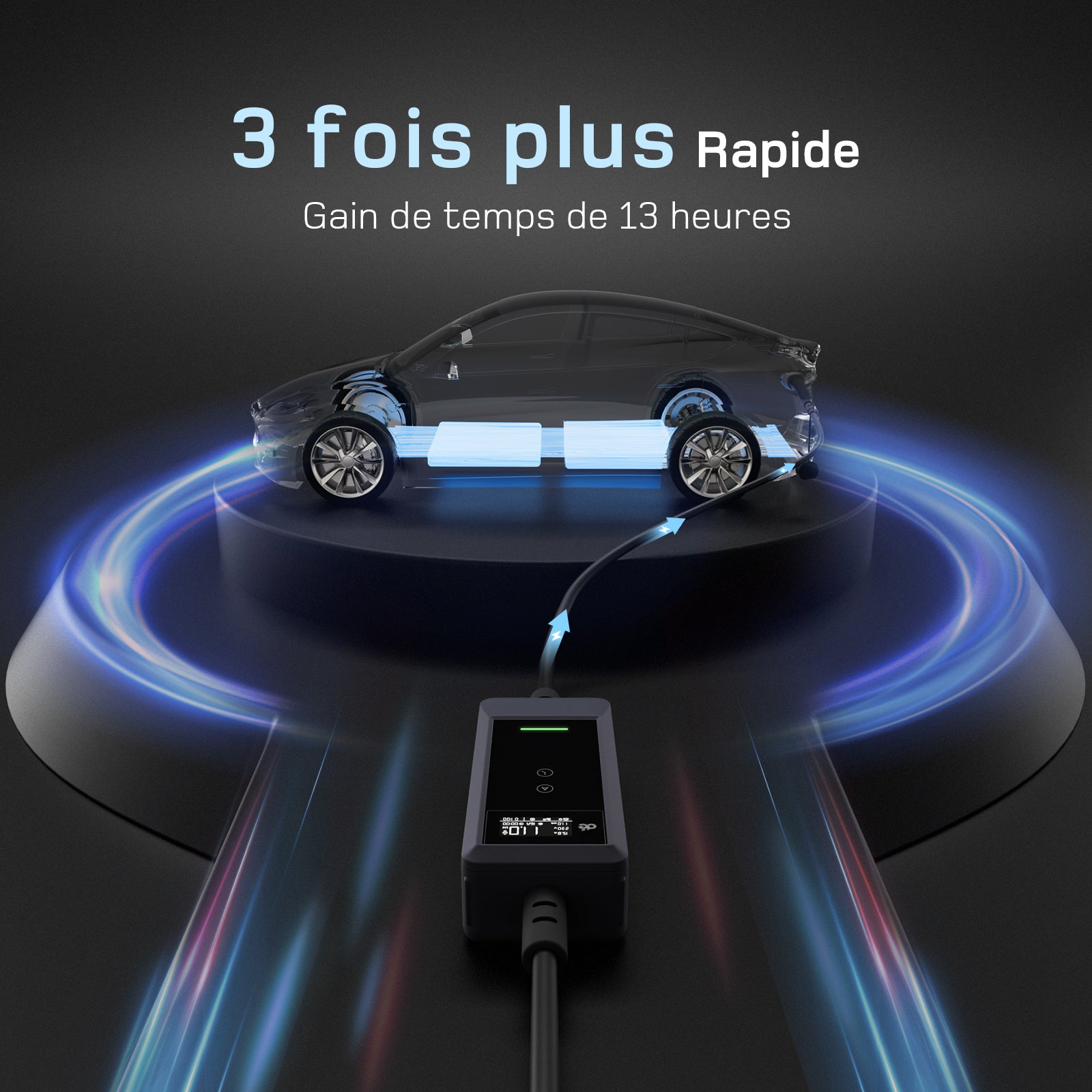 dé Chargeur Voiture Electrique 11kW v2
