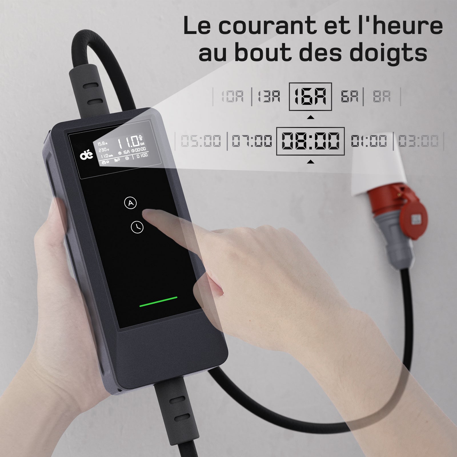 dé Chargeur Voiture Electrique 11kW v2