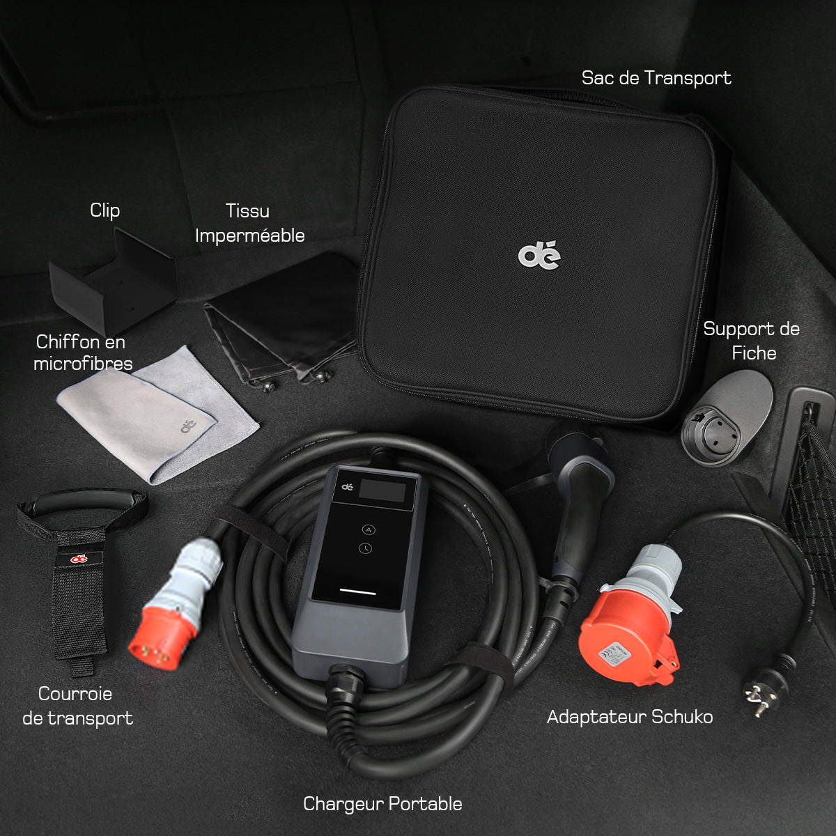 dé Chargeur Voiture Electrique 11kW v2