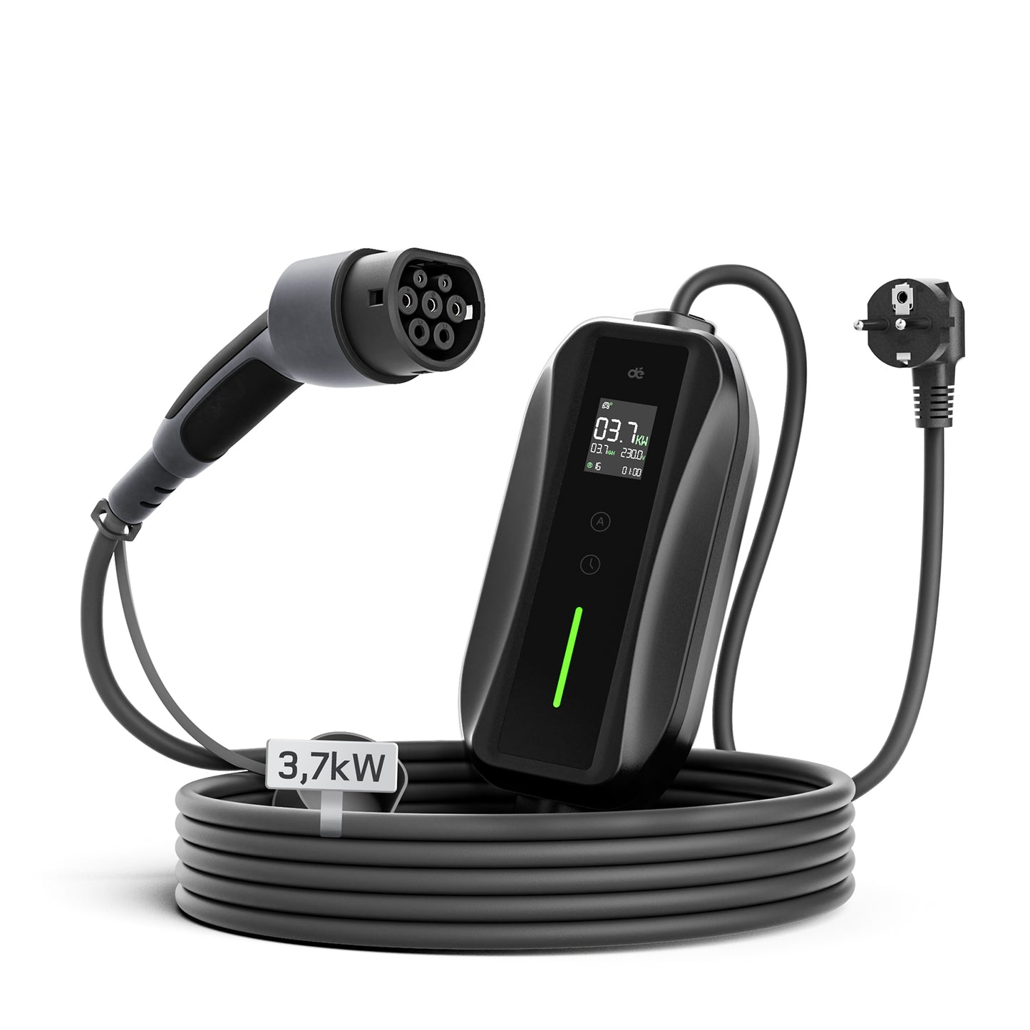 dé Chargeur Voiture Electrique Schuko 3,7kW