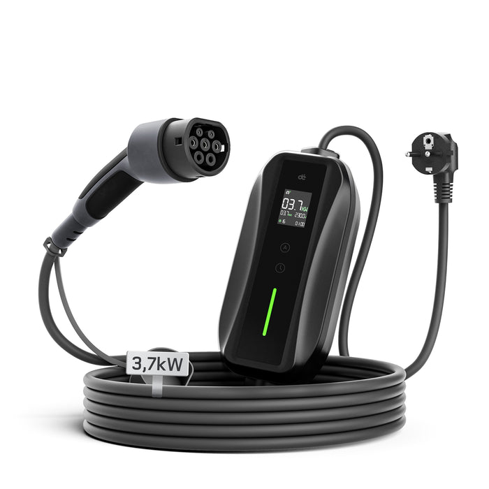 dé Chargeur Voiture Electrique Schuko 3,7kW