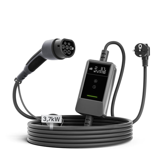 dé Chargeur Voiture Electrique 3,7kW – Type 2, idéal maison et voyage