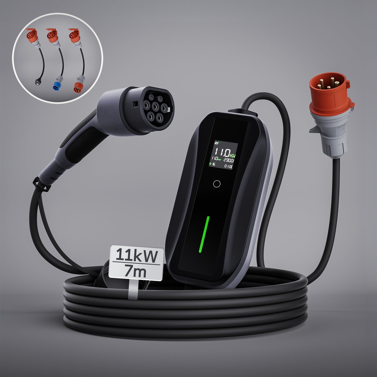 dé Chargeur Voiture Electrique CEE 11kW T1