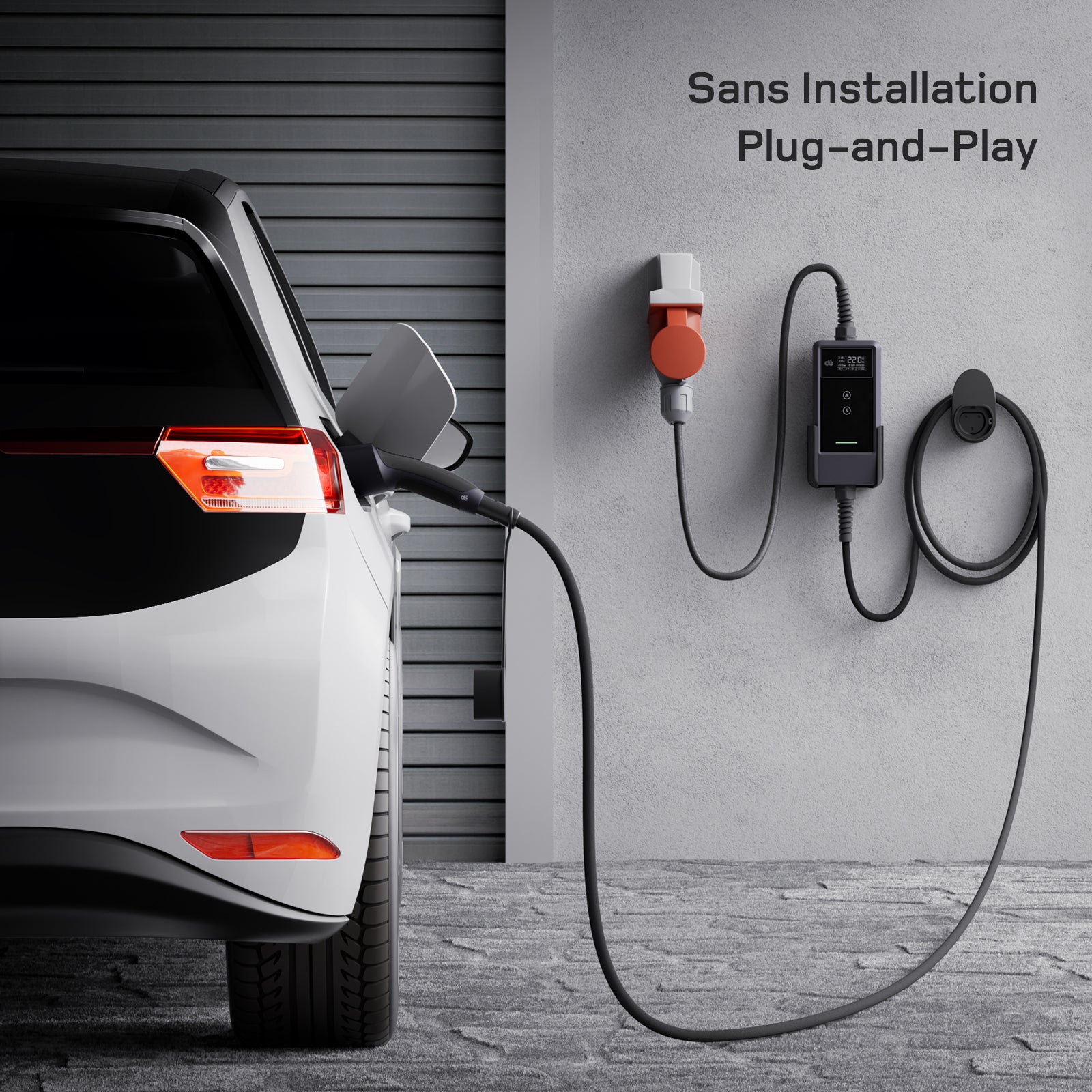 dé Chargeur Voiture Electrique CEE 22kW