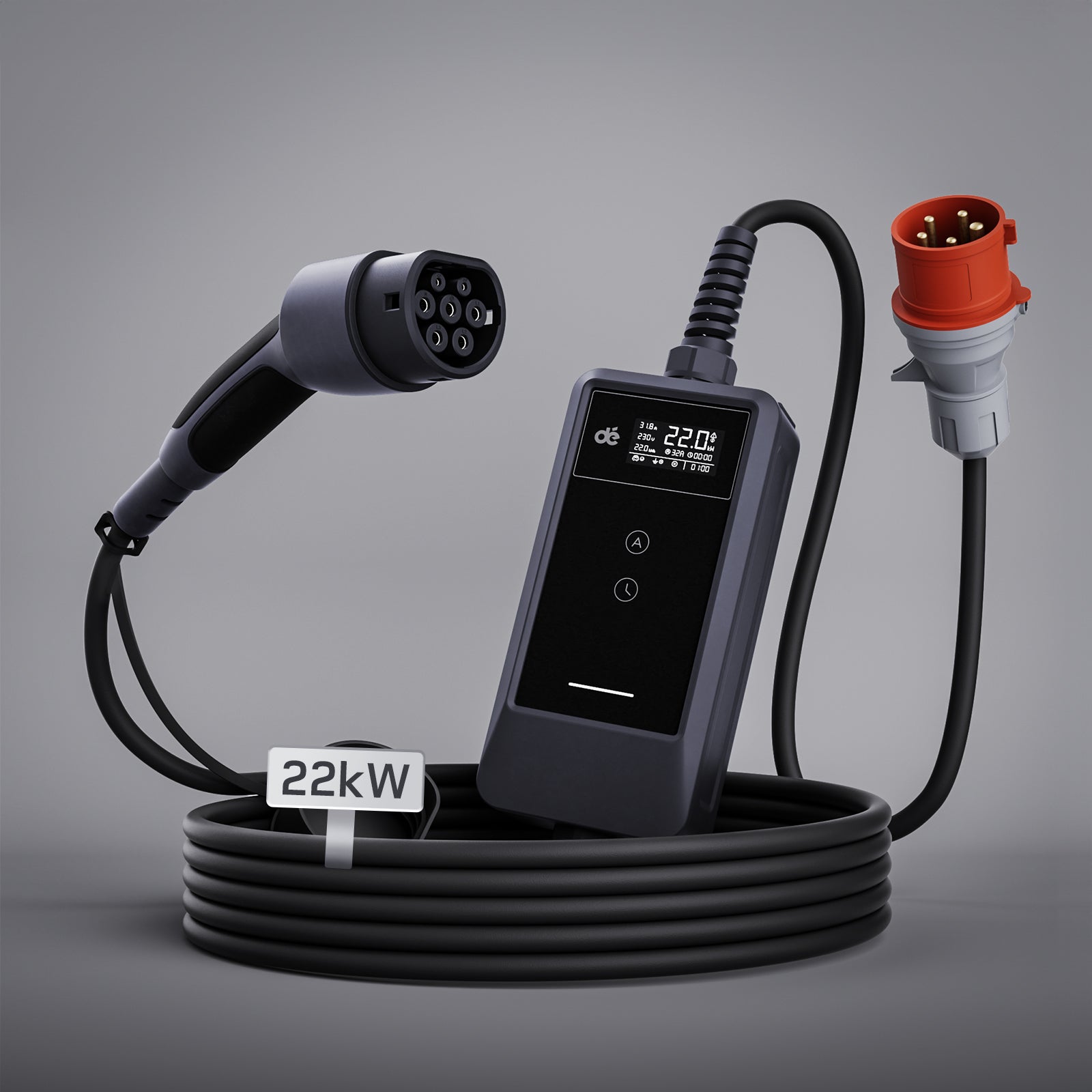 dé Chargeur Voiture Electrique CEE 22kW