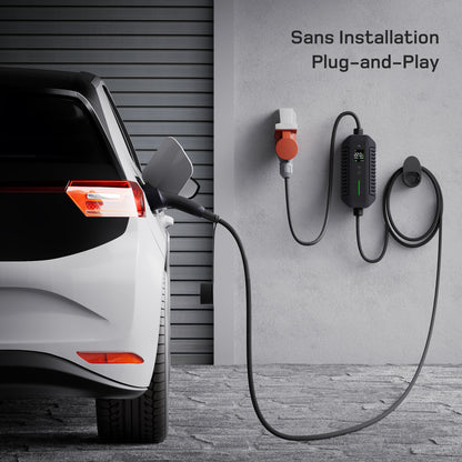 dé Chargeur Voiture Electrique CEE 22kW T2