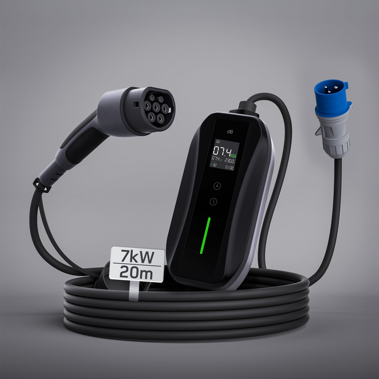 dé Chargeur Voiture Electrique CEE 7,4kW