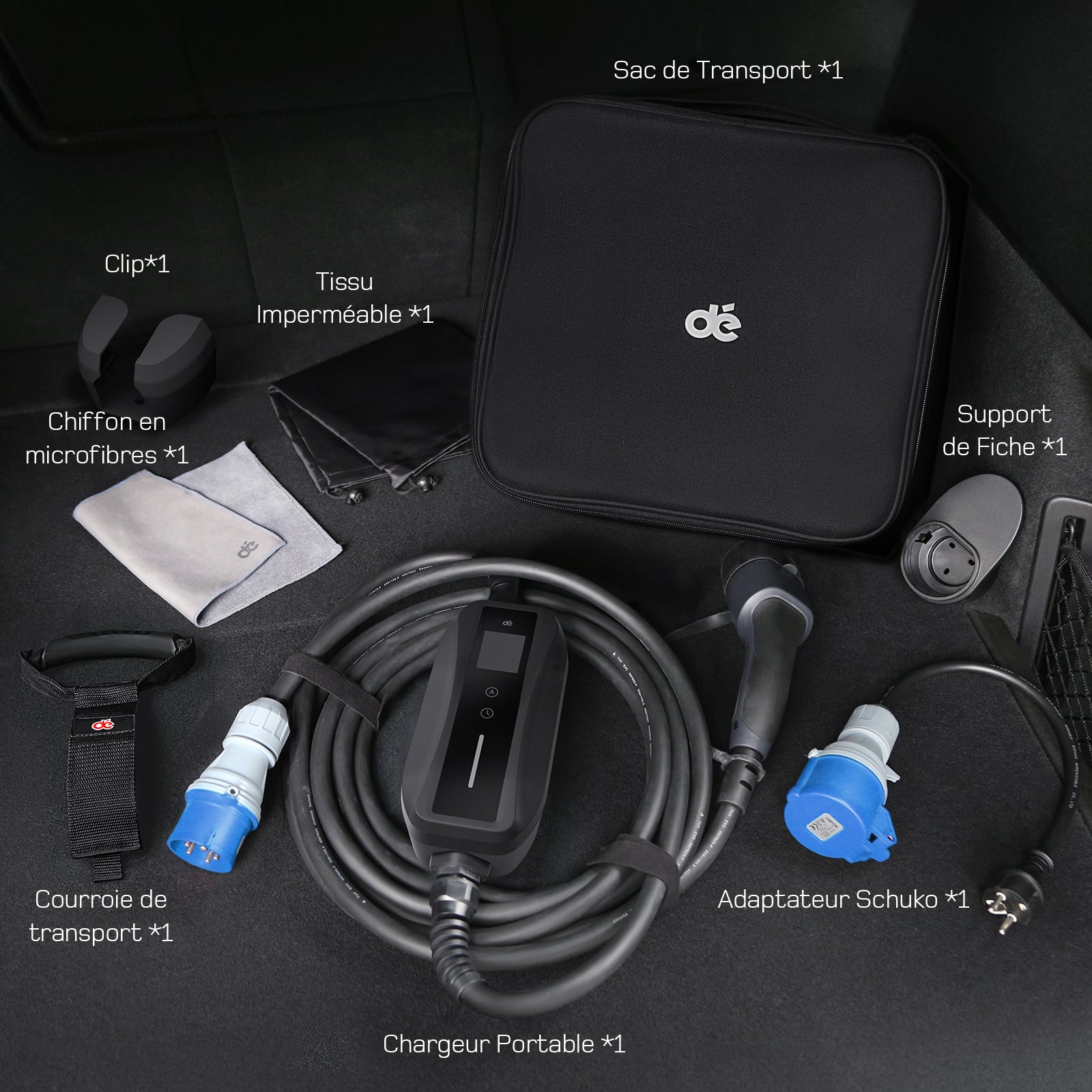 dé Chargeur Voiture Electrique CEE 7,4kW