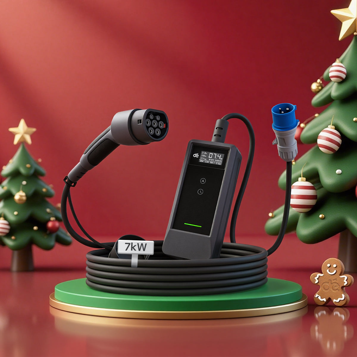 dé Chargeur Voiture Electrique CEE 7,4kW v2 – rapide, fiable et pratique