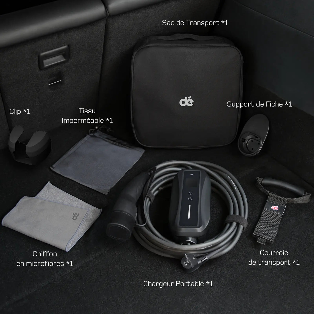 dé Chargeur Voiture Electrique Schuko 3,7kW
