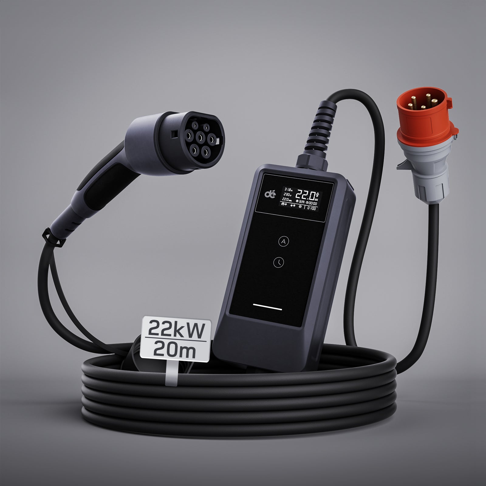 dé Chargeur Voiture Electrique CEE 22kW
