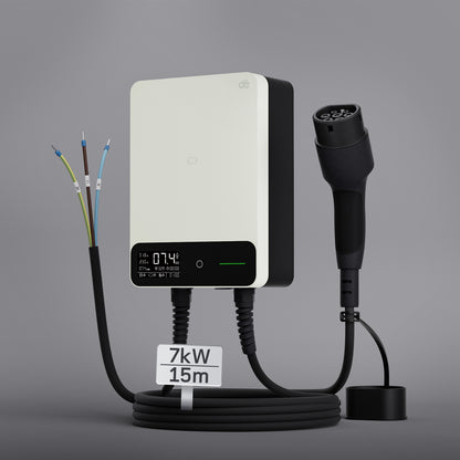 dé Borne de Recharge 7,4kW – Installation monophasée, APP et RFID