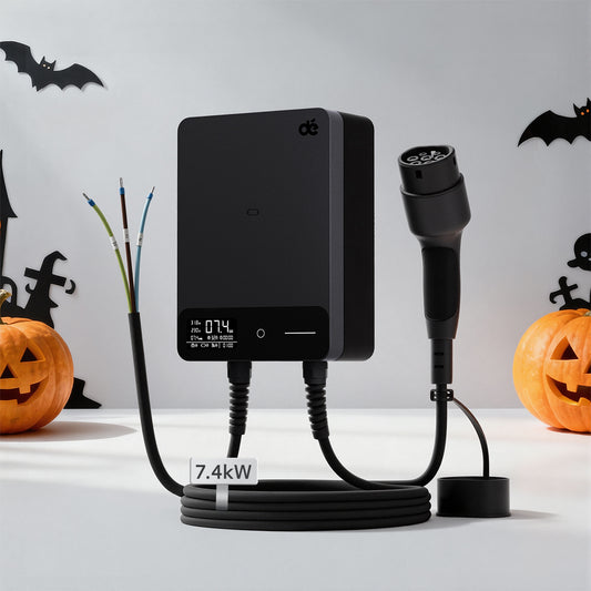 dé Borne de Recharge 7,4kW – Installation monophasée, APP et RFID